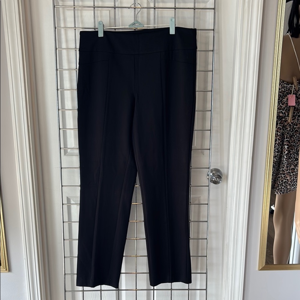 Black Straight Leg Pants